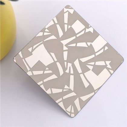 Травленая пластина из нержавеющей стали